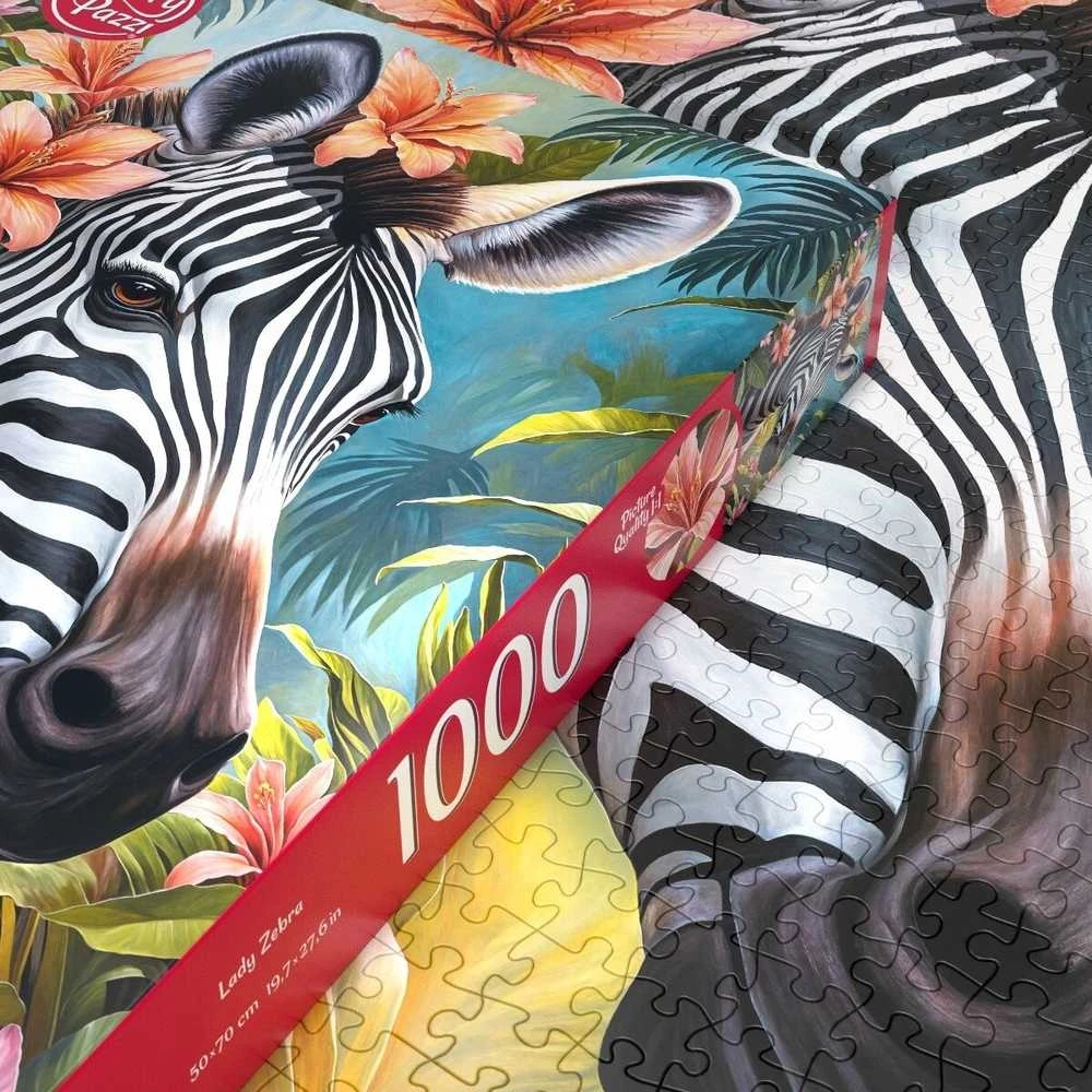 Platon CherryPazzi dėlionė Lady Zebra 1000 det