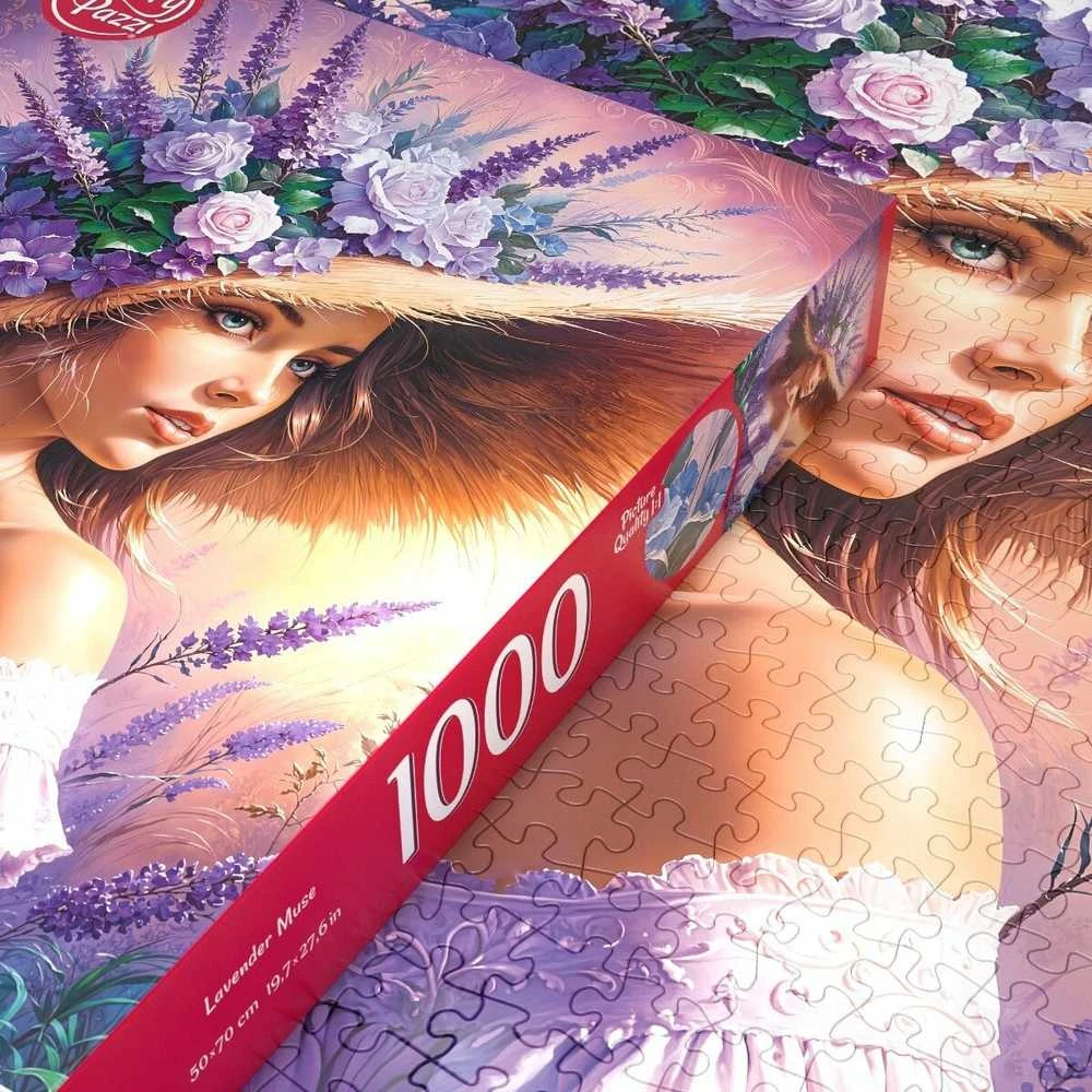 Platon CherryPazzi dėlionė Lavender Muse 1000 det