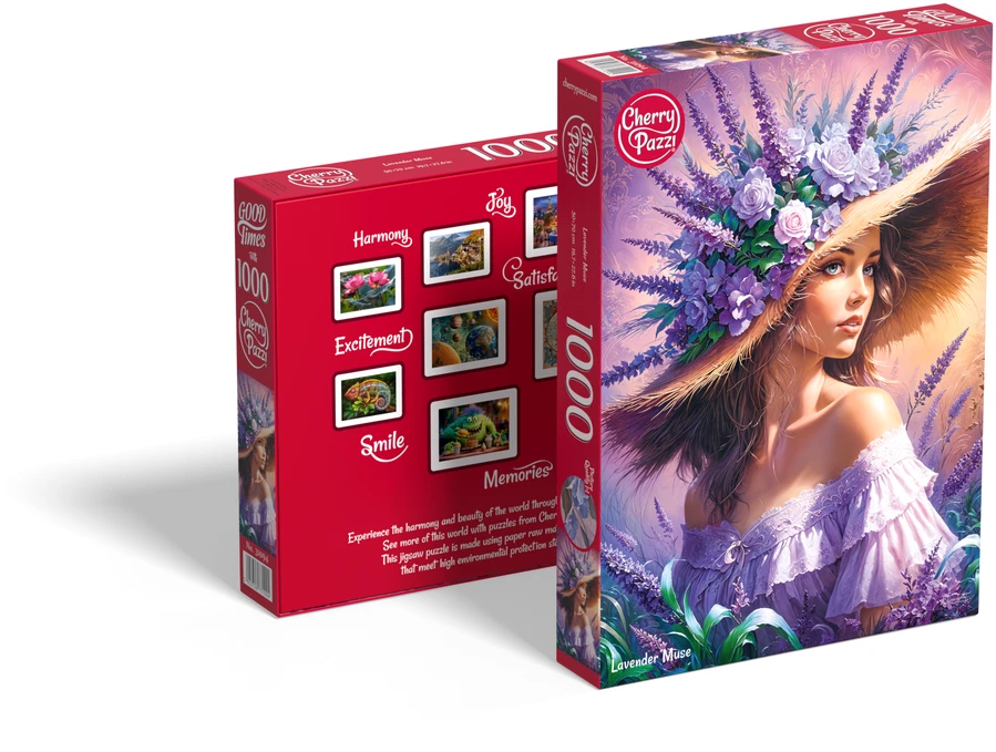 Platon CherryPazzi dėlionė Lavender Muse 1000 det