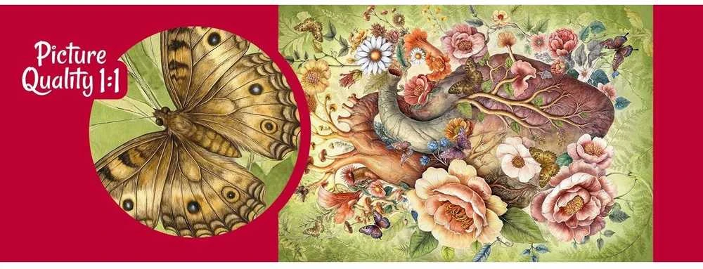 Nezatříděno CherryPazzi dėlionė Love Grows Softly 1000 det