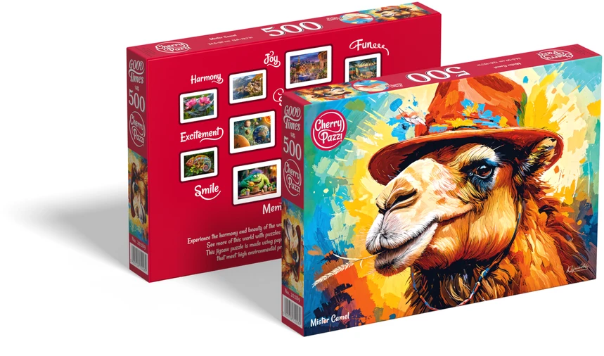 Cherry Pazzi CherryPazzi dėlionė Mister Camel 500 det