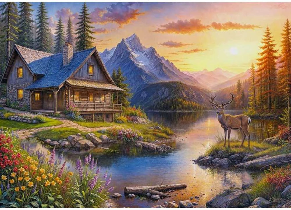 CherryPazzi dėlionė Mountain Dreams 1000 det