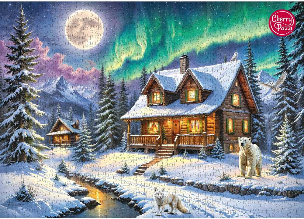 Platon CherryPazzi dėlionė Northern Lights 1000 det