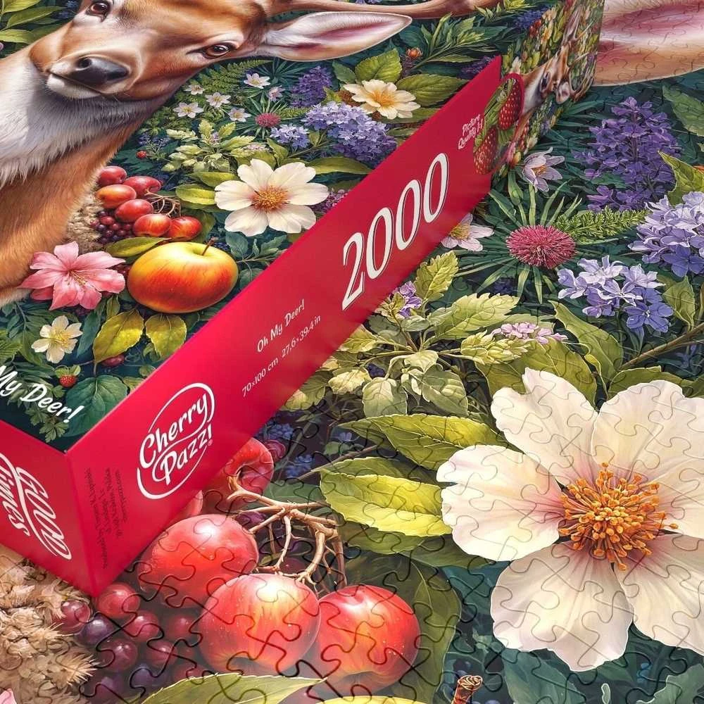Platon CherryPazzi dėlionė Oh My Deer 2000 det.