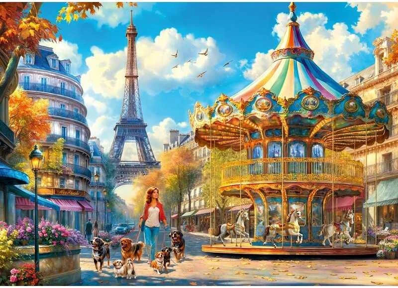 Cherry Pazzi CherryPazzi dėlionė Paris Day Out 500 det