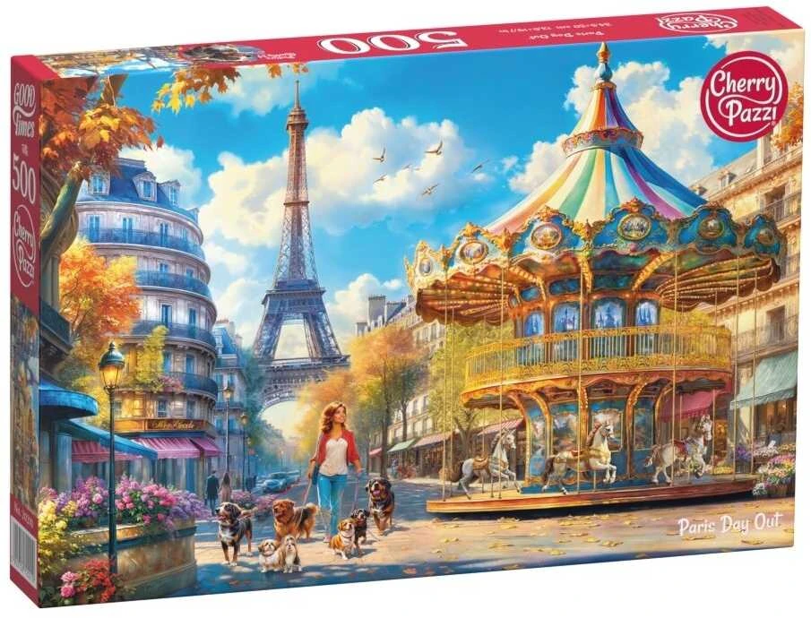Cherry Pazzi CherryPazzi dėlionė Paris Day Out 500 det