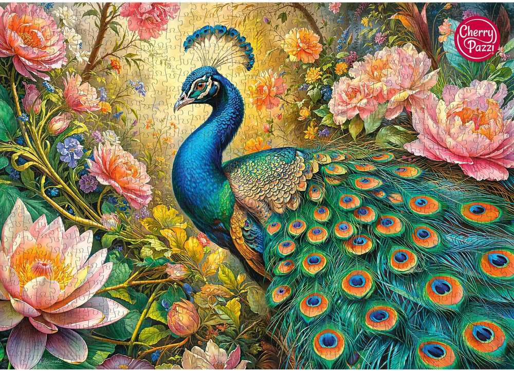 Nezatříděno CherryPazzi dėlionė Peacok`s Paradise 1000 det