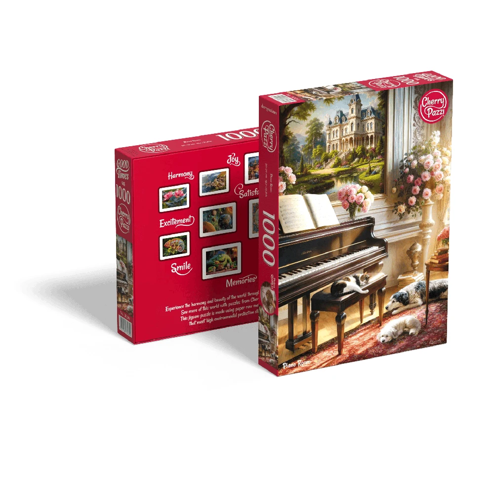 Cherry Pazzi CherryPazzi dėlionė Piano Room 1000 det