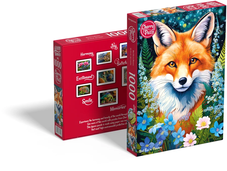 Cherry Pazzi CherryPazzi dėlionė Raudona Fox 1000 det