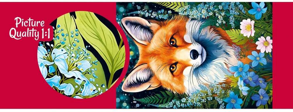 Cherry Pazzi CherryPazzi dėlionė Raudona Fox 1000 det