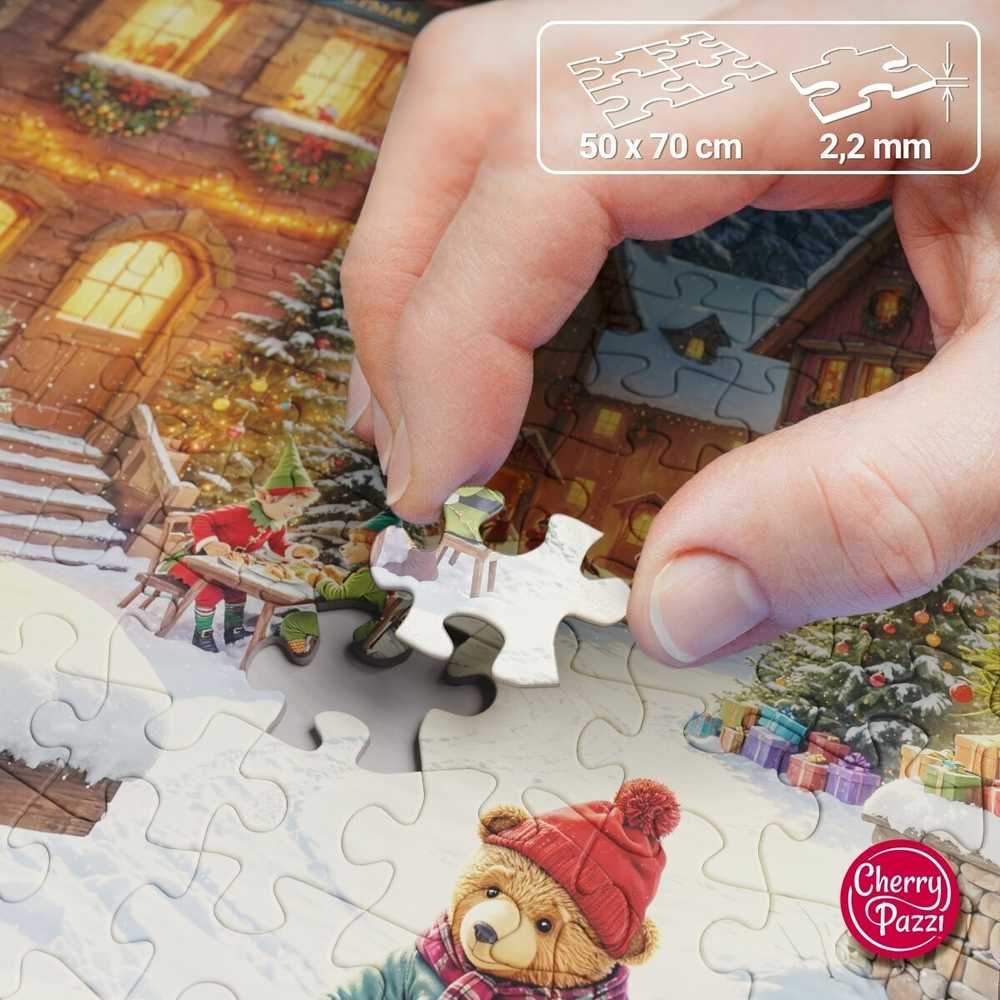 CherryPazzi dėlionė Santas Helpers 1000 det