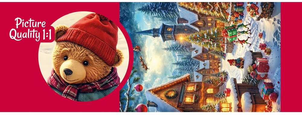 CherryPazzi dėlionė Santas Helpers 1000 det