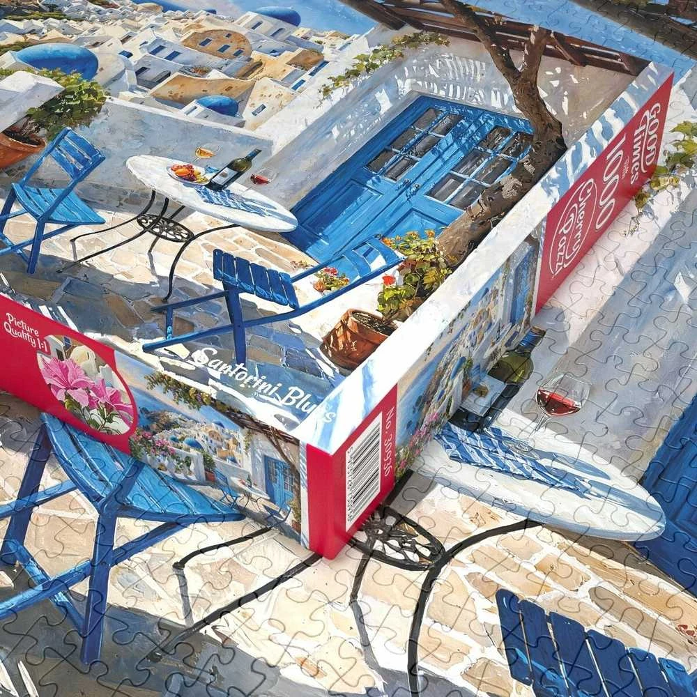 Nezatříděno CherryPazzi dėlionė Santorini Blues 1000 det