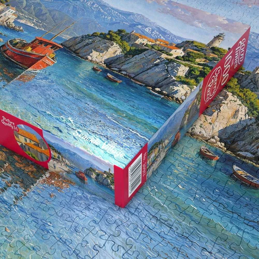 Cherry Pazzi CherryPazzi dėlionė Seaside Village 1000 det