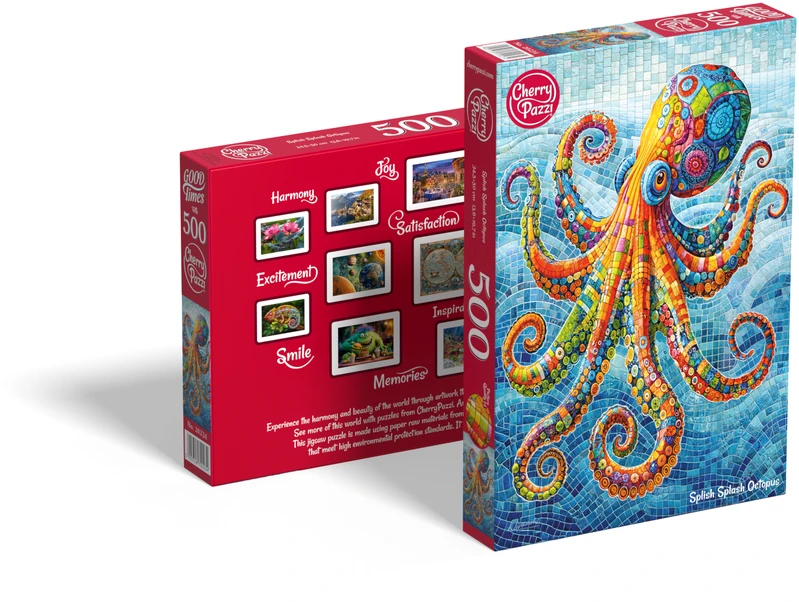 Timaro CherryPazzi dėlionė Splish Splash Octopus 500 det
