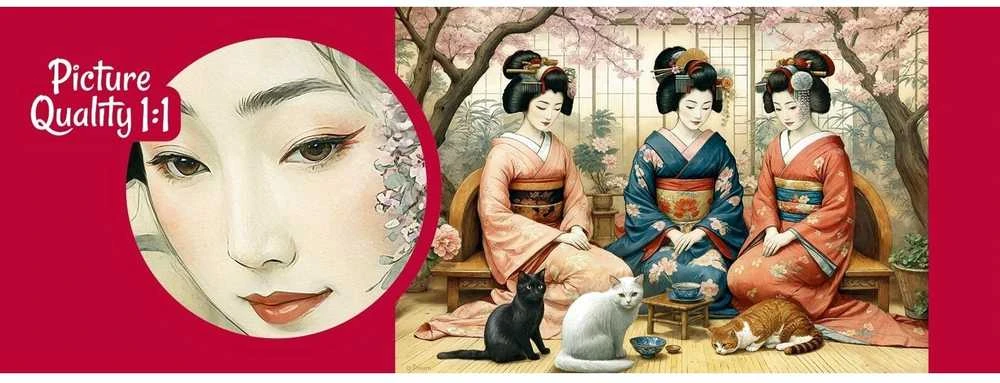 Nezatříděno CherryPazzi dėlionė Springtime Tea 1000 det
