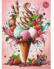 Nezatříděno CherryPazzi dėlionė Sweet Bliss 1000 det