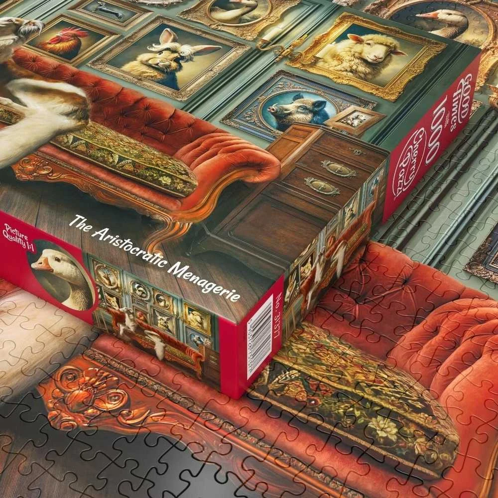 Cherry Pazzi CherryPazzi dėlionė The Aristocratic Menagerie 1000 det