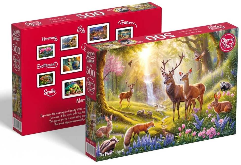 Cherry Pazzi CherryPazzi dėlionė The Forest Heart 500 det
