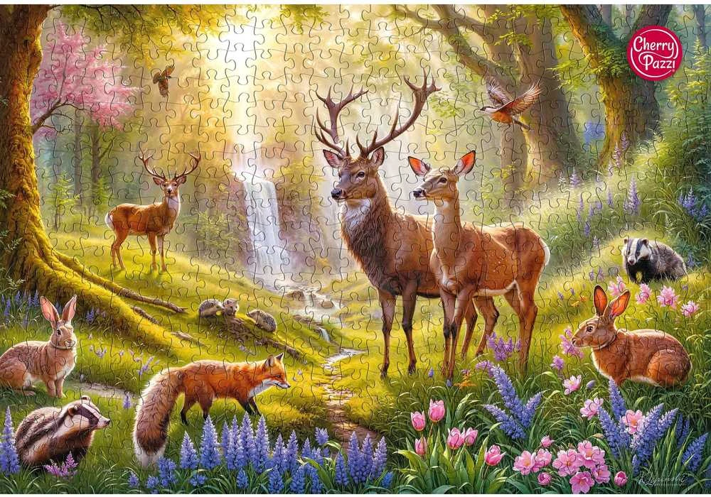 Cherry Pazzi CherryPazzi dėlionė The Forest Heart 500 det