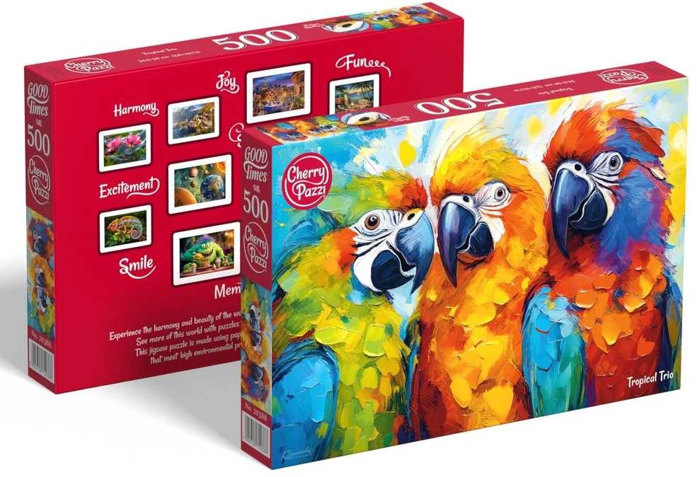 Cherry Pazzi CherryPazzi dėlionė Tropical Trio 500 det