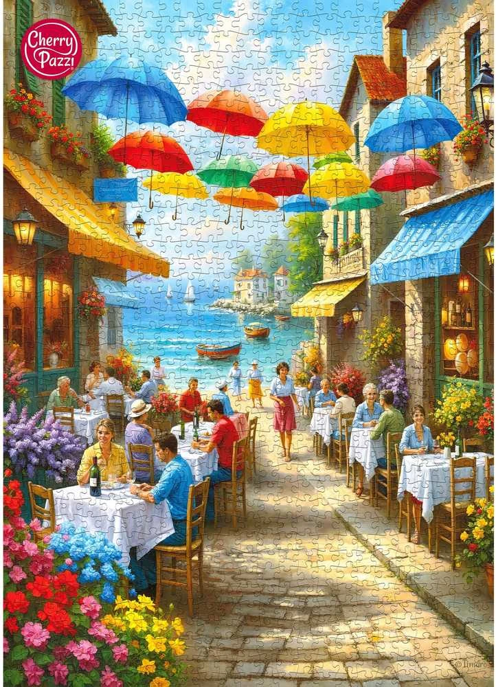 Cherry Pazzi CherryPazzi dėlionė Umbrella Alley 1000 det