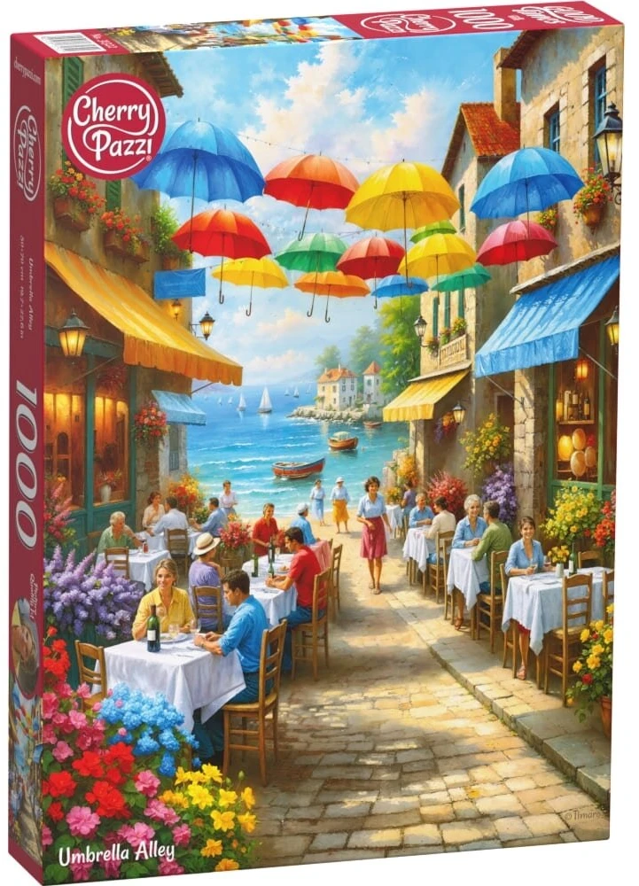Cherry Pazzi CherryPazzi dėlionė Umbrella Alley 1000 det