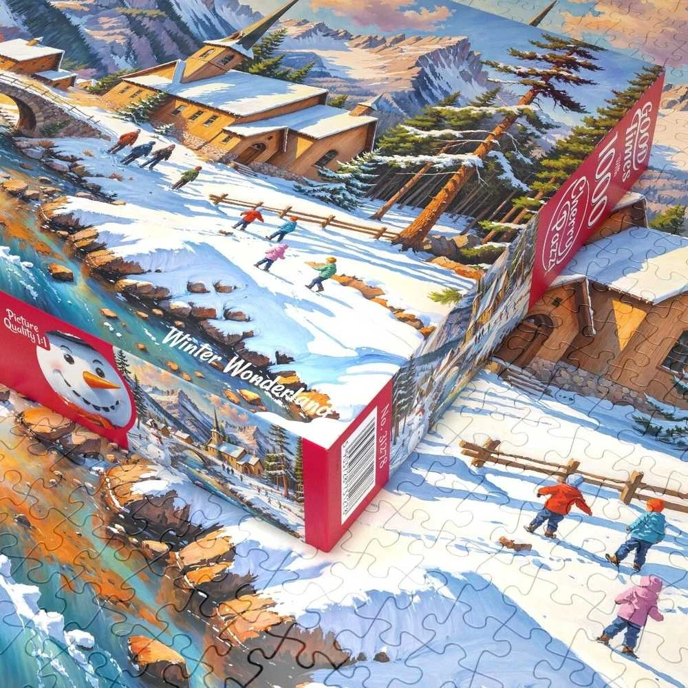 Platon CherryPazzi dėlionė Winter Wonderland 1000 det
