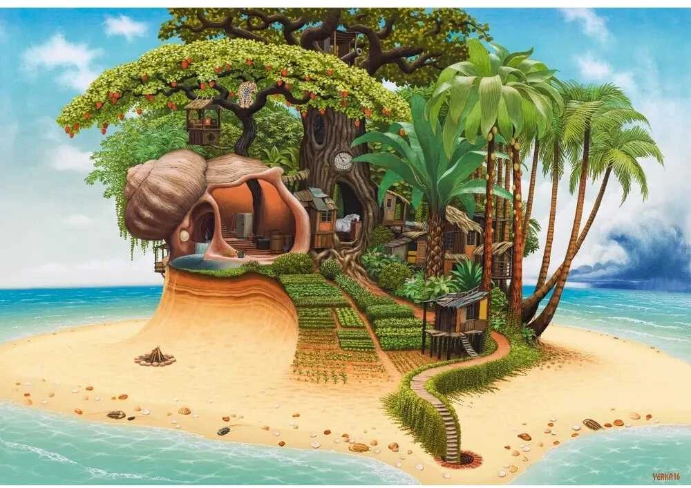 Castorland dėlionė Summer Madeira Art Collection 1000 det