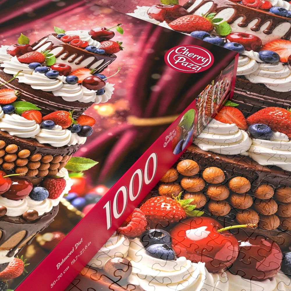 Dėlionė Cherry Pazzi CherryPazzi Balanced Diet 1000 det