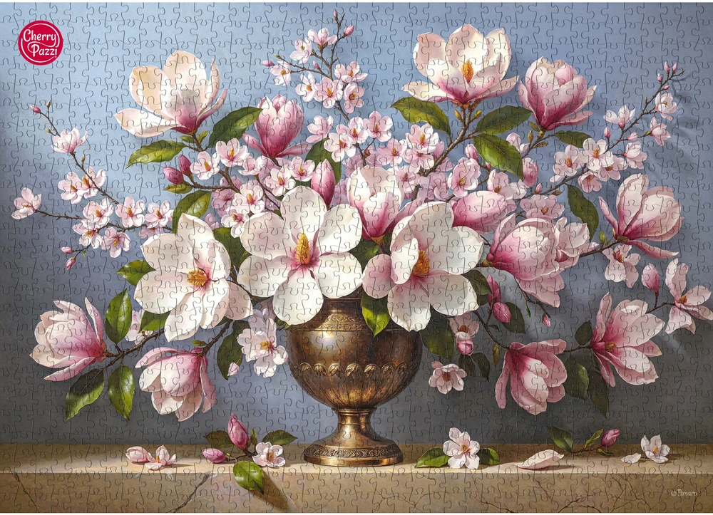 Dėlionė Cherry Pazzi CherryPazzi Magnolia Elegance 1000 det