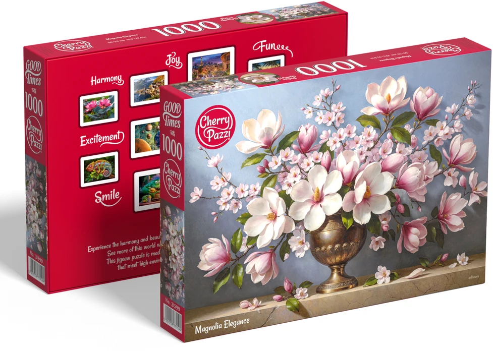 Dėlionė Cherry Pazzi CherryPazzi Magnolia Elegance 1000 det