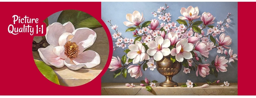 Dėlionė Cherry Pazzi CherryPazzi Magnolia Elegance 1000 det