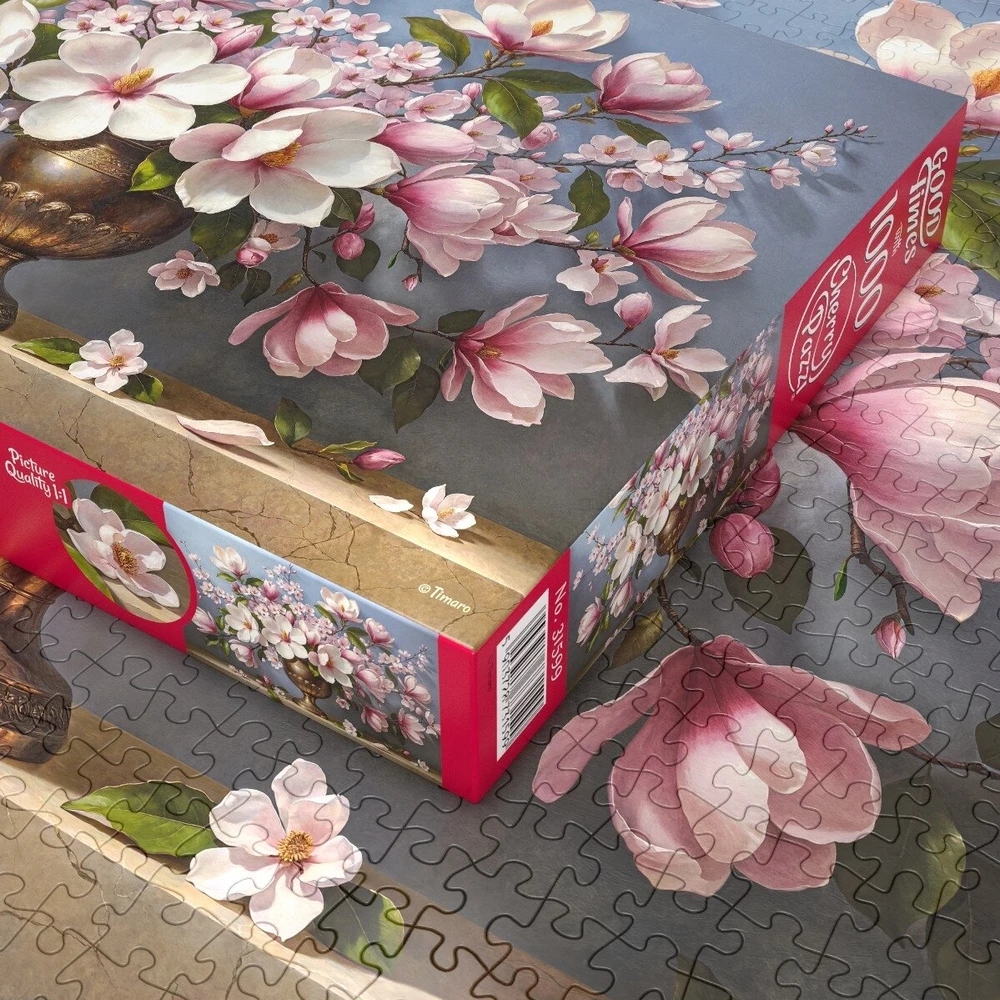 Dėlionė Cherry Pazzi CherryPazzi Magnolia Elegance 1000 det