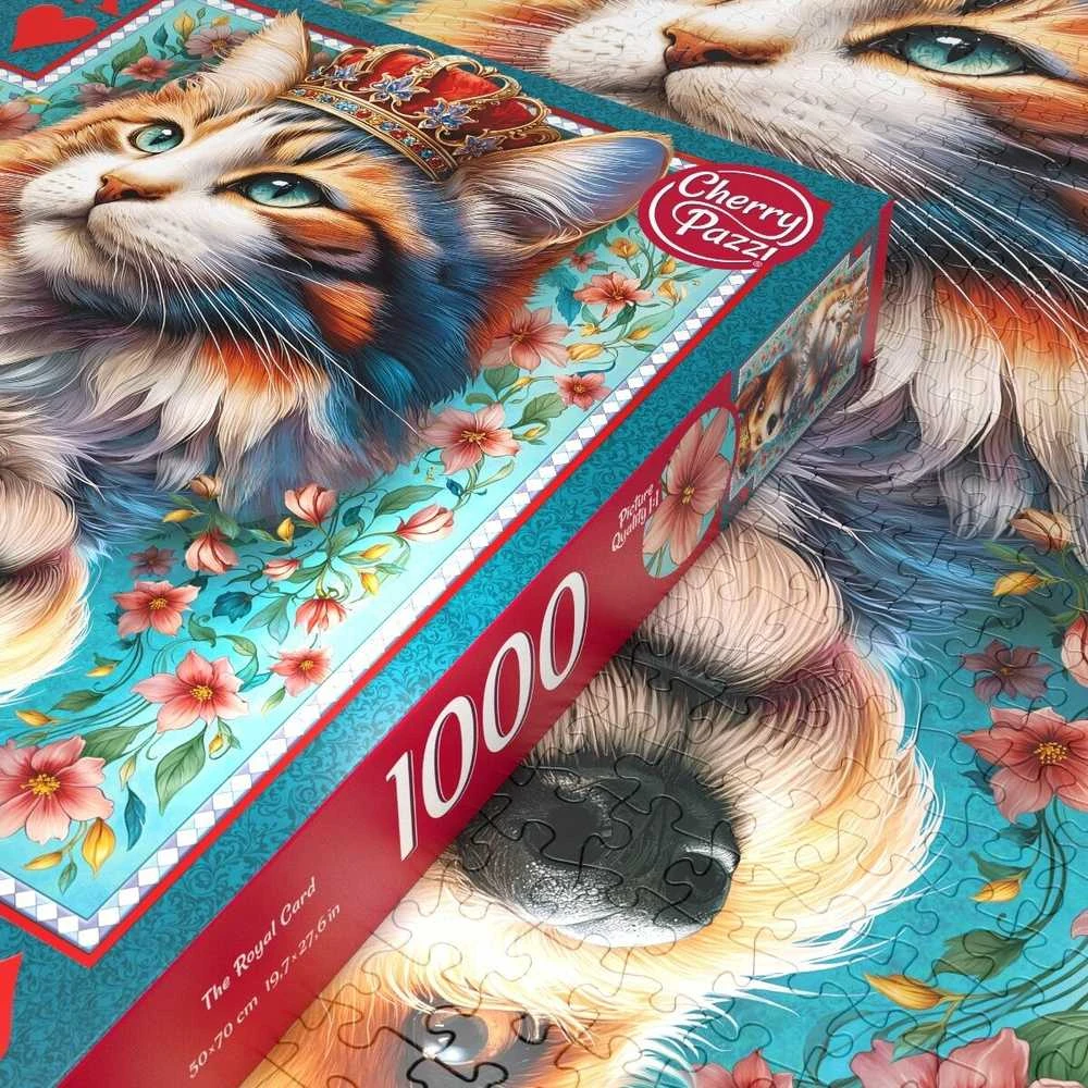 Dėlionė Nezatříděno CherryPazzi Karališkoji kortelė 1000 det.