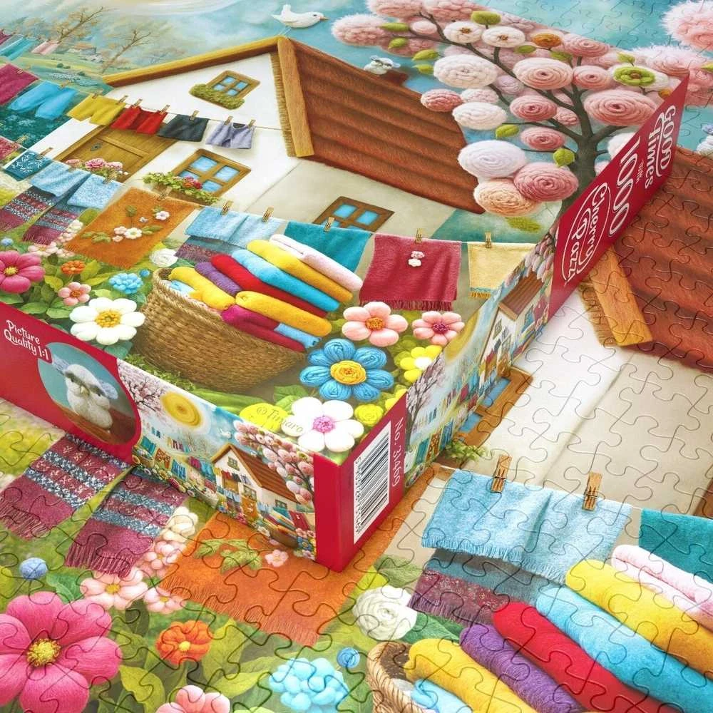 Dėlionė CherryPazzi Woollen Meadow 1000 det