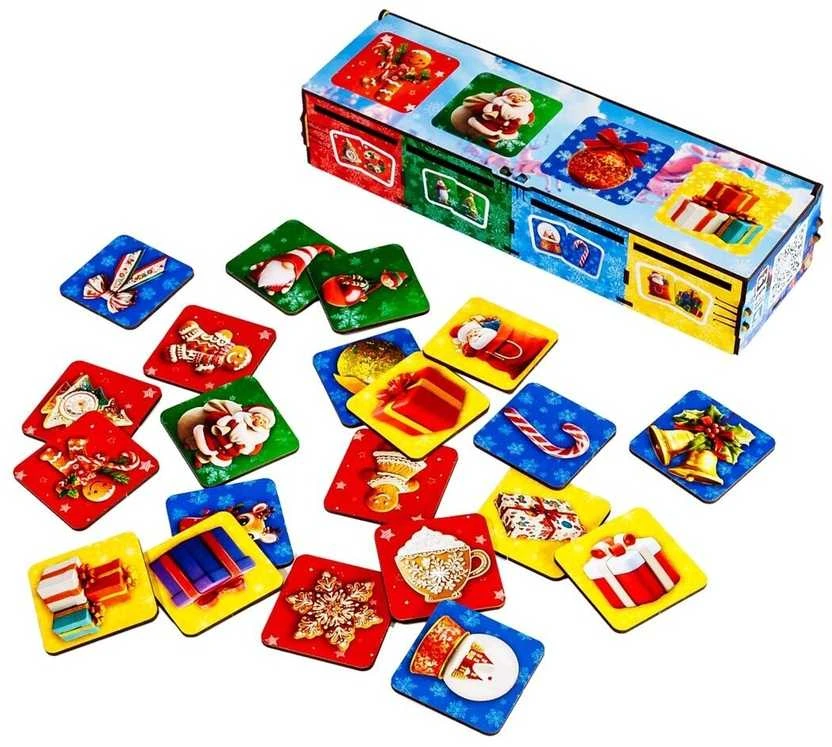 Dėlionė Sanifinas PuzzleOK rūšiuokliai Montessori šventinis