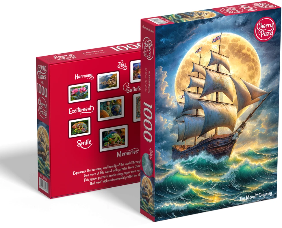 Dėlionė TIMARO SP. Z O.O. CherryPazzi The Moonlit Odyssey 1000 det