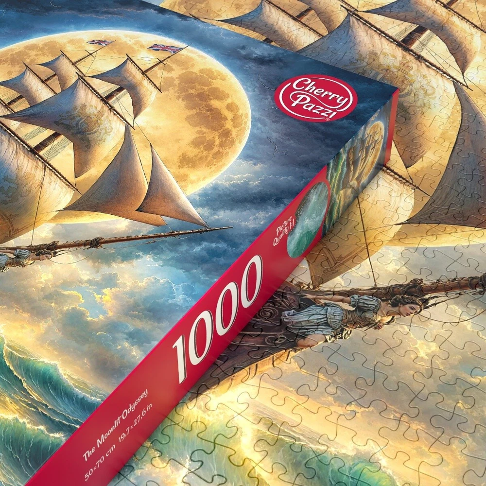Dėlionė TIMARO SP. Z O.O. CherryPazzi The Moonlit Odyssey 1000 det