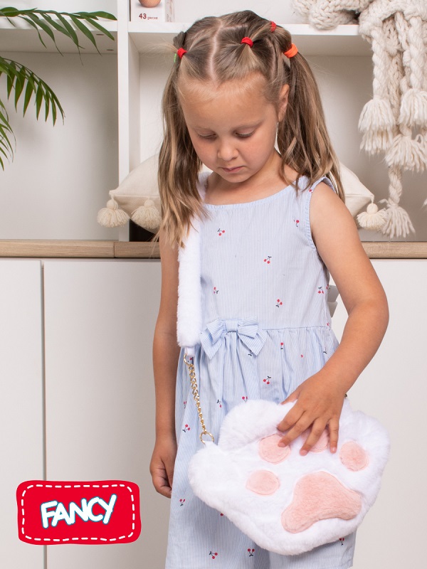 Fancy Pliušinis žaislas - violetinis katinas, 50 cm aprašymas - Prekės nuotrauka