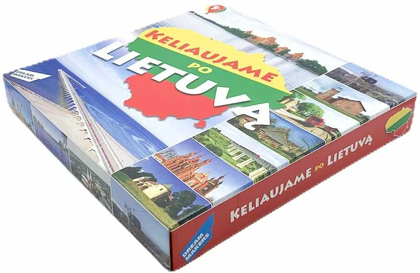 Dream makers stalo žaidimas Keliaujame po Lietuvą