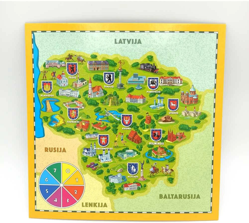 Sanifinas Stalo žaidimas Visa Lietuva