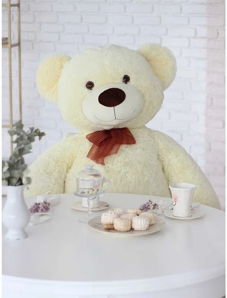 Fancy Pliušinis žaislas - sėdintis meškinas, 78 cm
