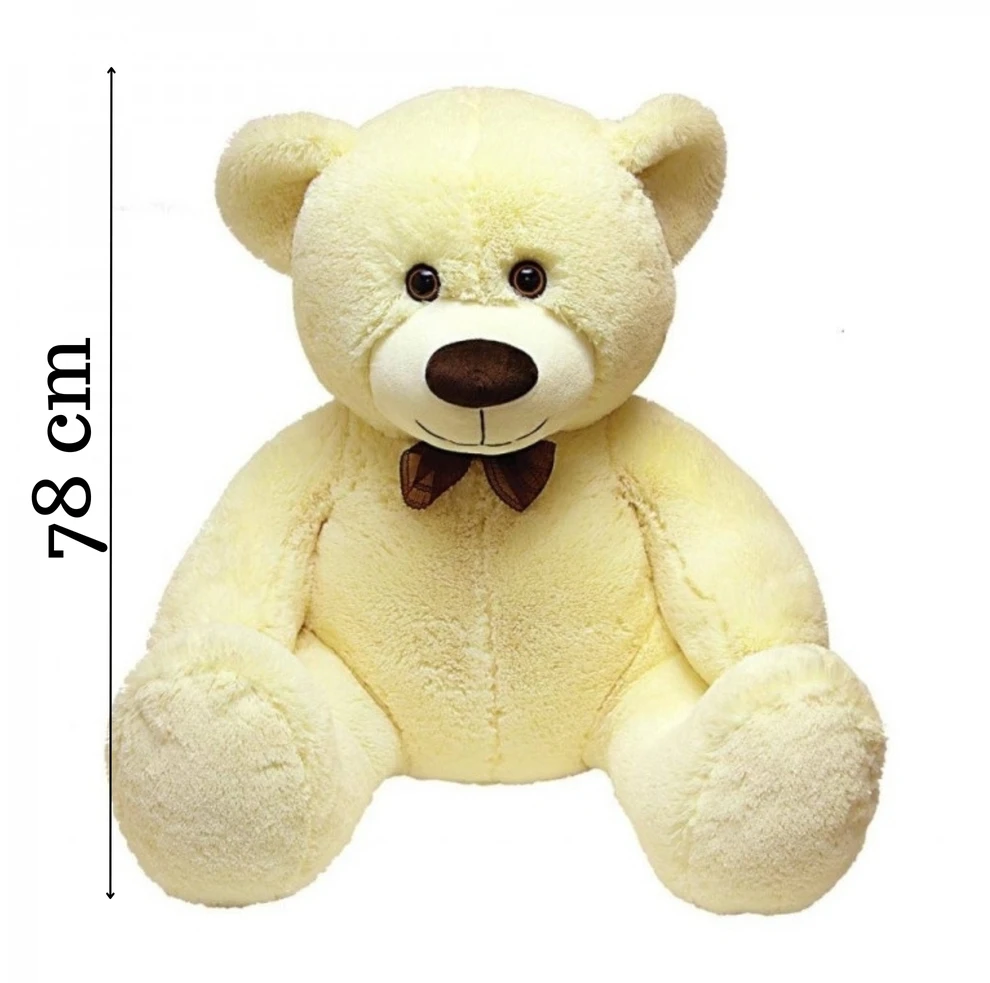 Fancy Pliušinis žaislas - sėdintis meškinas, 78 cm