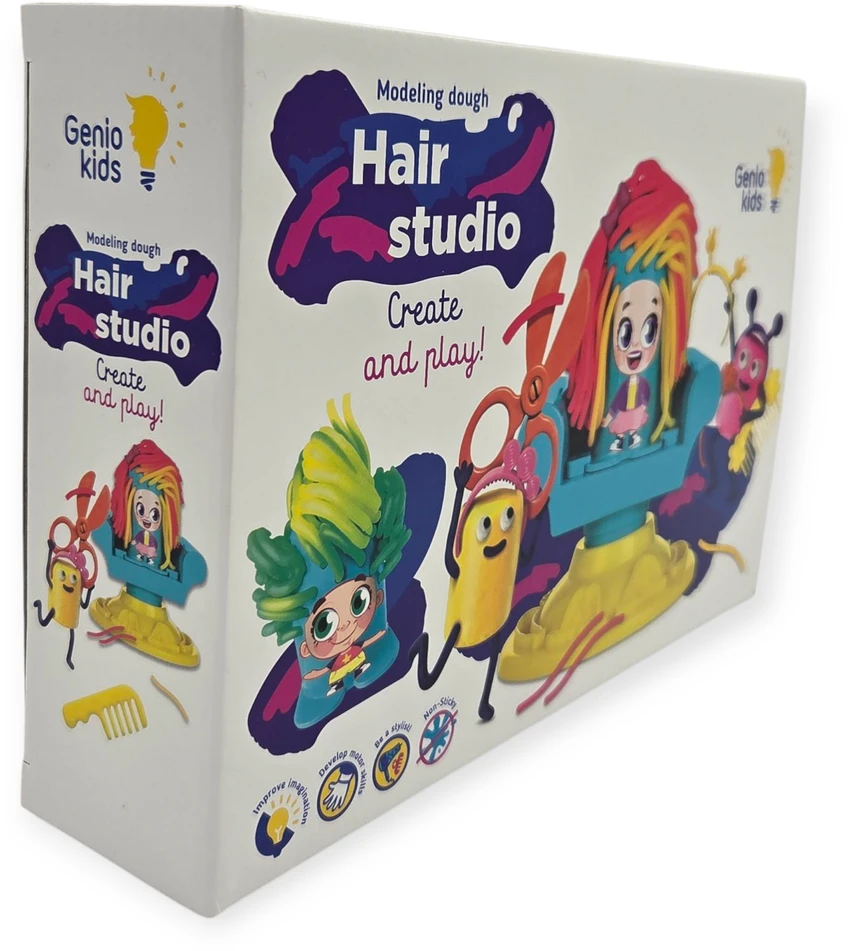 Genio Kids modelino rinkinys Kirpykla