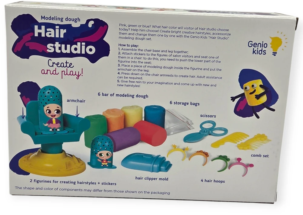 Genio Kids modelino rinkinys Kirpykla