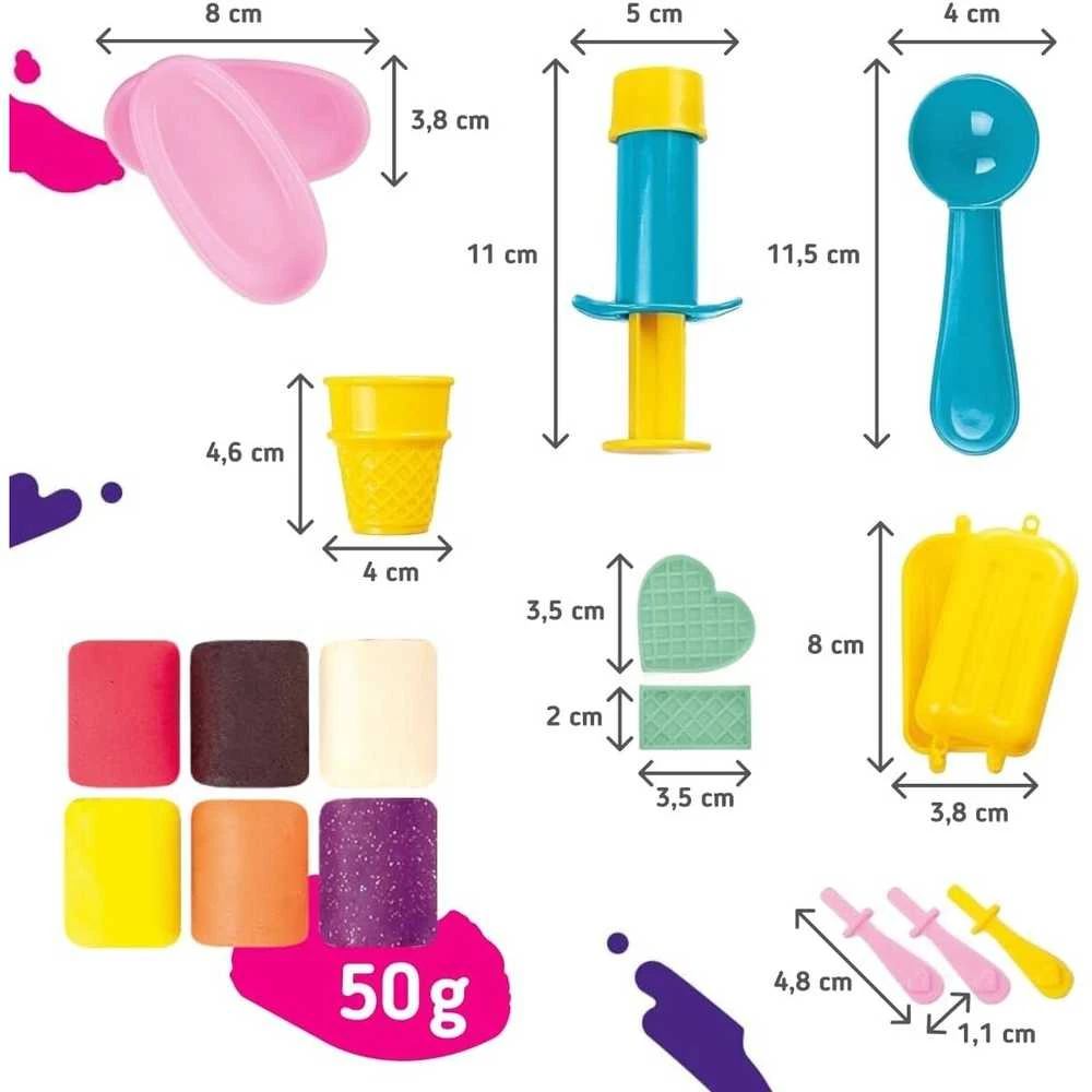 Genio Kids modelino rinkinys Ledainė