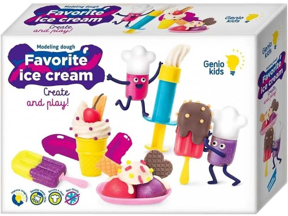 Genio Kids modelino rinkinys Ledainė