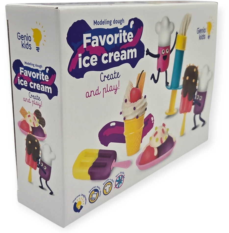 Genio Kids modelino rinkinys Ledainė