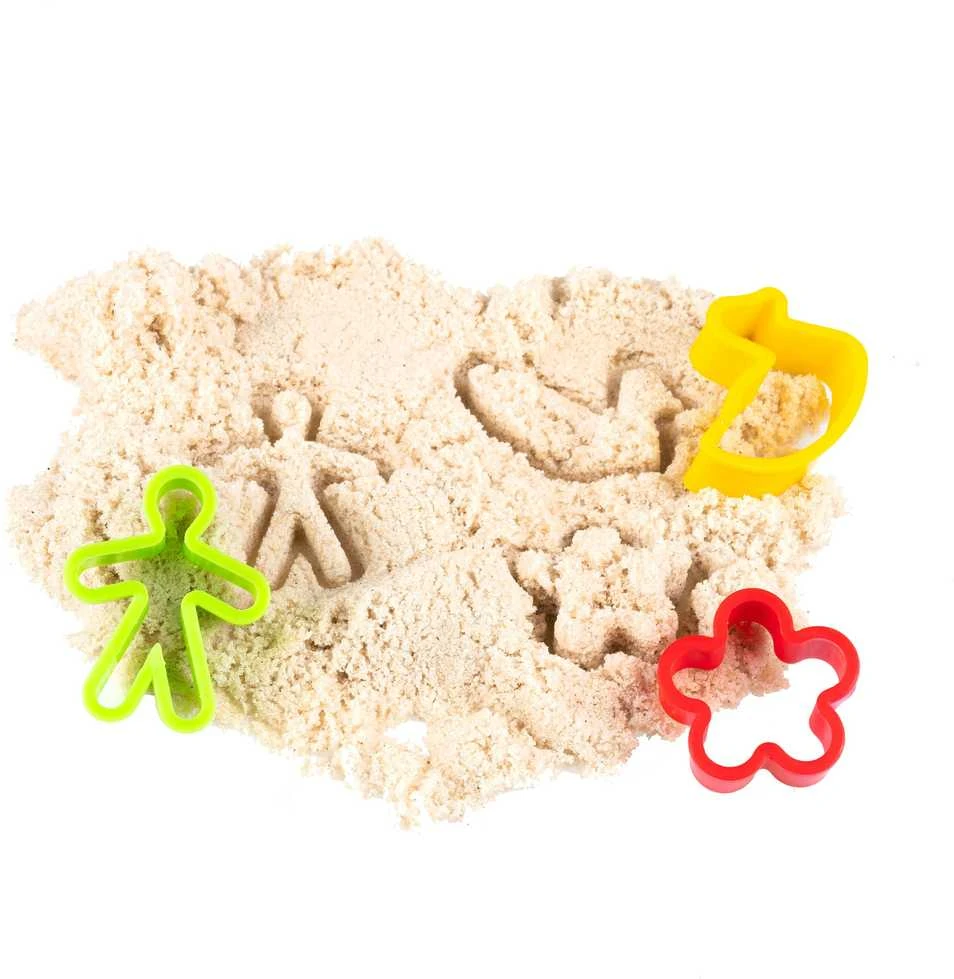 Genio kids išmanusis smėlis rinkinys 5 spalvos, 750 g